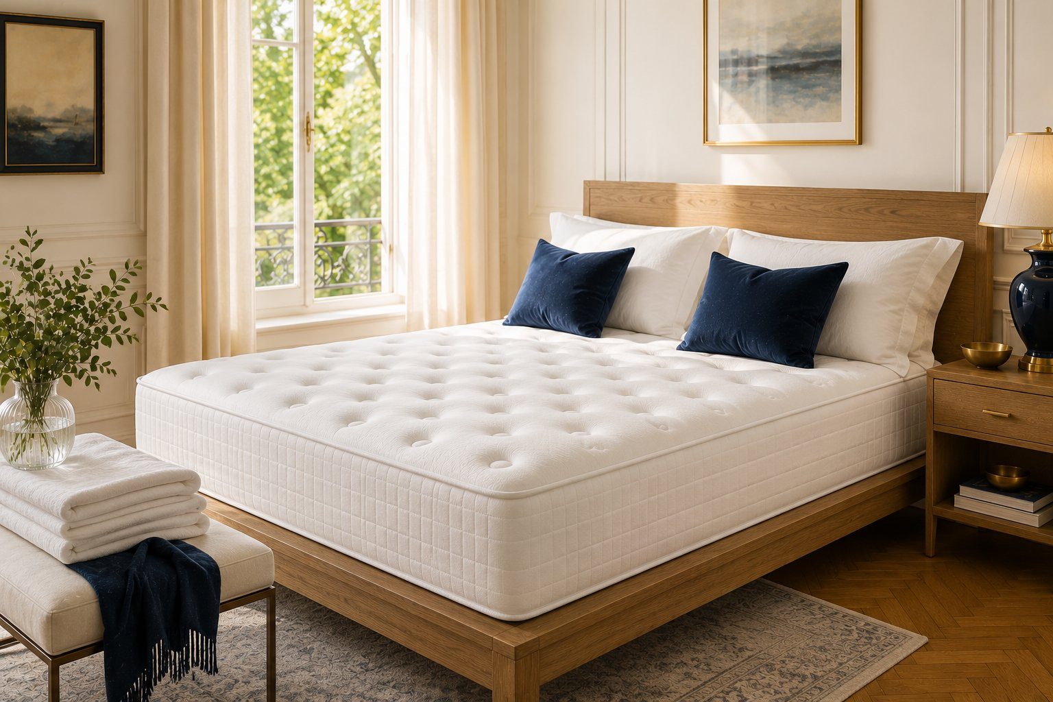 Nettoyage de matelas à domicile en Île-de-France par Éclatys Paris
