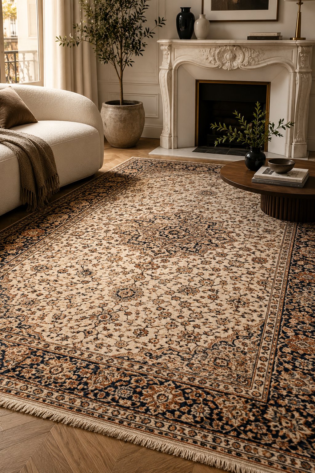 Gros plan sur les fibres d'un tapis pendant un nettoyage à domicile